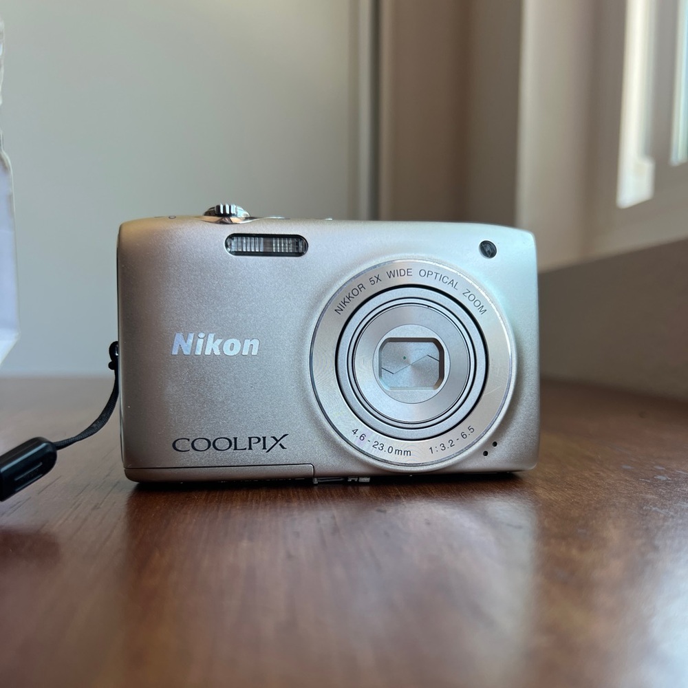Nikon COOLPIX Elegant Silver Camera